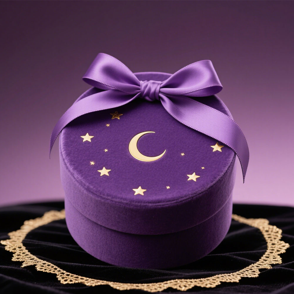 Starry Purple Gift Box